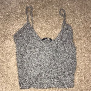 V neck crop top